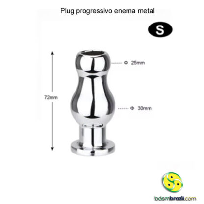 Plug progressivo enema metal - Image 6