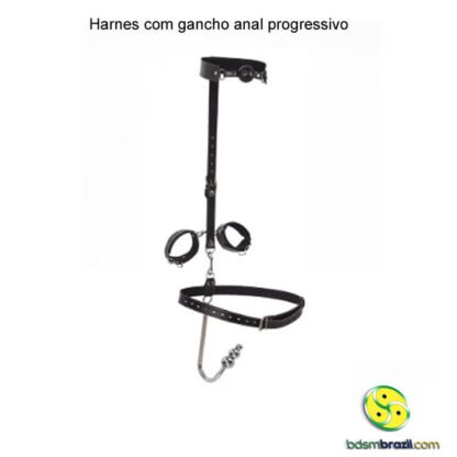 Harnes com gancho anal progressivo - Image 2