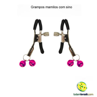 Grampos para mamilos com guizos com presilhas ajustáveis - Image 4