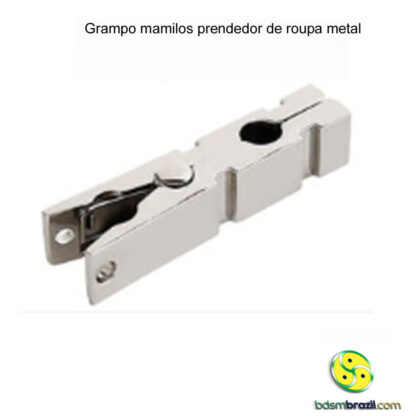 Grampo mamilos prendedor de roupa metal - Image 3