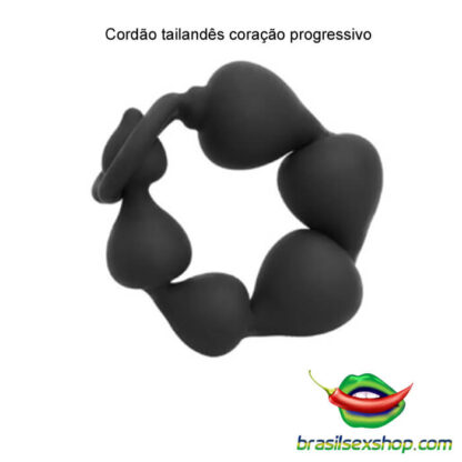 Cordão tailandês coração progressivo - Image 4