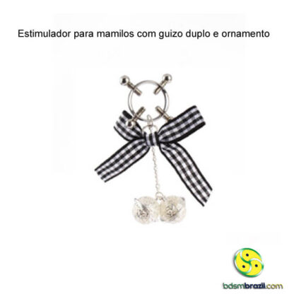 Estimulador para mamilos com guizo duplo e ornamento - Image 3