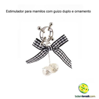 Estimulador para mamilos com guizo duplo e ornamento - Image 4