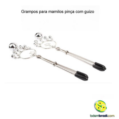 Grampos para mamilos pinça com guizo - Image 3