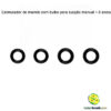 Estimulador de mamilo com bulbo para sucção manual + 8 aneis - Image 2