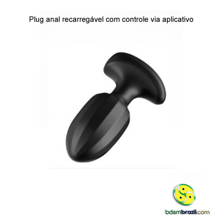 Plug anal recarregável com controle via aplicativo - Imagem 2