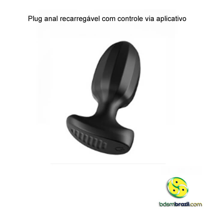 Plug anal recarregável com controle via aplicativo - Imagem 3