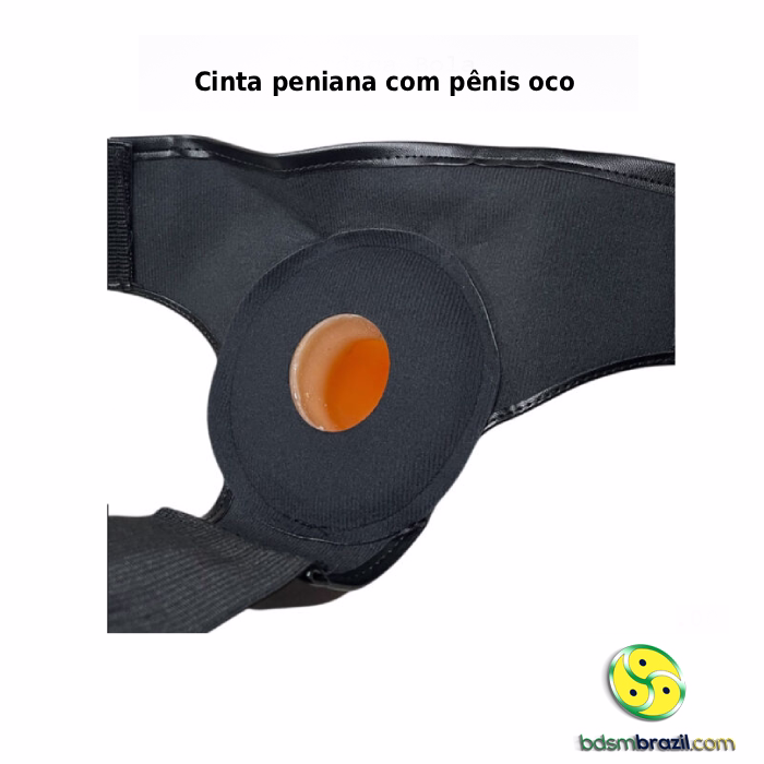 Cinta peniana com pênis oco - Imagem 5